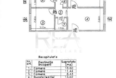 Apartament cu 3 camere decomandat, mobilat în Vitan