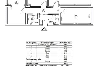 Apartament cu 4 camere decomandat, mobilat în Giulești - 9