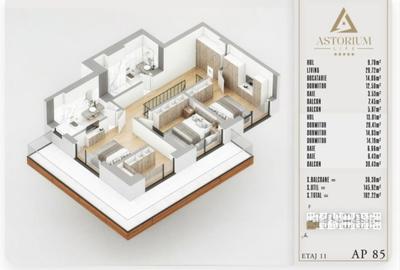 AP.ARTAMEN 5 CAMERE TIP DUPLEX - ASTORIUM LIFE! - 5