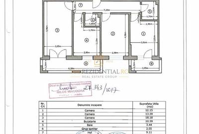 Apartament cu 3 camere decomandat în Metalurgiei - 2