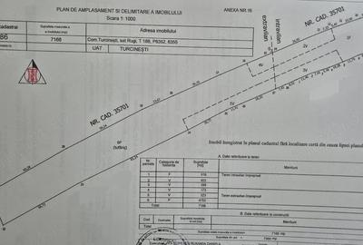 Teren de 7166 mp, în Rugi