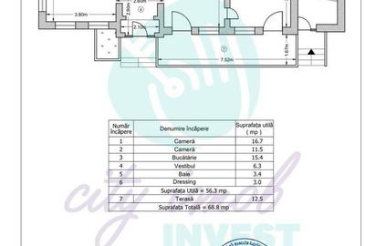 Apartament cu 2 camere, mobilat în Pache Protopopescu - 2
