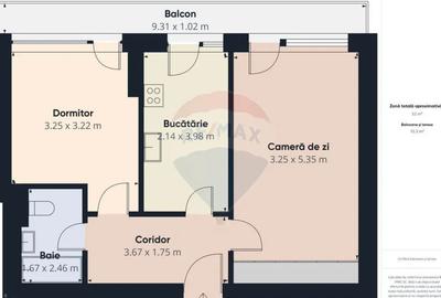 Apartament cu 2 camere decomandat în Străulești - 15