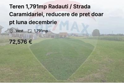 Teren de 1791 mp, în Vest - 5