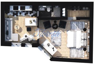 Apartament 2 camere, 46 mp, zona Centrala - 9