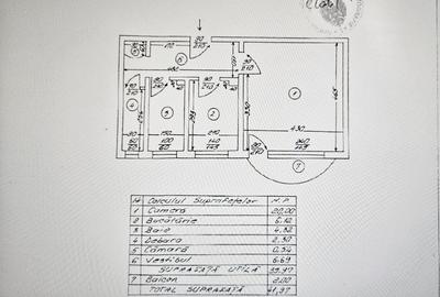 GARSONIERA / 1990 / DECOMANDATA / 42 mp /ET. 1 / STR. MAMULARI / PIATA UNIRII - 31