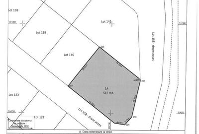 Teren de 579 mp, în Frumușani
