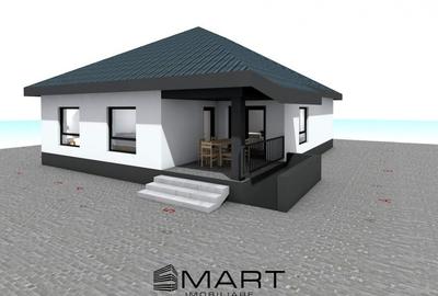 Casa individuala 1 nivel, 120mp cu teren 500mp  in Cristian - 2