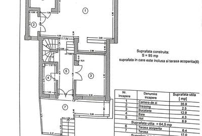 Casă cu 4 camere în Km 4 - 3