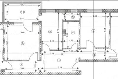 Apartament cu 4 camere decomandat în Gemenii - 2