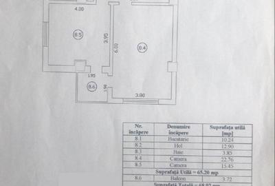 Mamaia, Dorna, apartament 2 camere, etaj 2, mobilat modern - 10