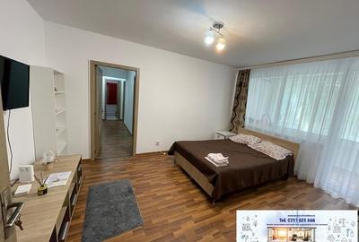 De închiriat – Apartament 3 camere, complet mobilat, Micro 16, parter - 2