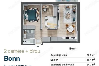 Apartamente de vanzare, tip studio, 2,3 camere Green Residence, Oradea - 3