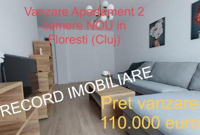 Apartament 2 camere, finisaje si mobilier Nou Floresti