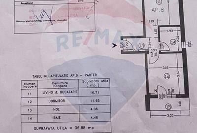 Apartament cu 2 camere semidecomandat în Chiajna - 7