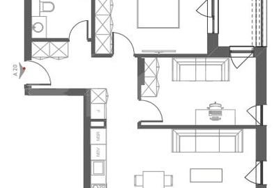 Apartament 3 camere, finisat, balcon, garaj, zona Somesului - 6