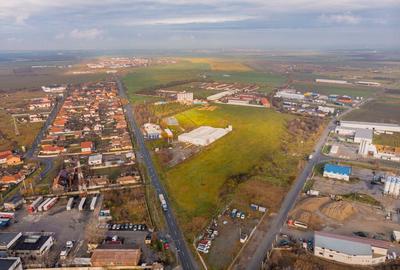 Teren industrial cu PUZ - 1109mp - 2