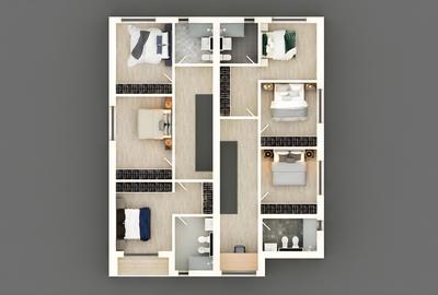 Duplex premium, finalizat 2025 – Moșnița Nouă, Calea Medveș - 10
