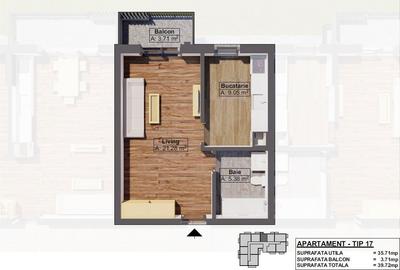 Apartament în Dobroești - 2