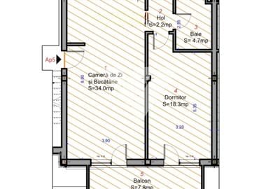 Apartament 2 camere LA CHEIE etaj 1 in Selimbar Sibiu - 5