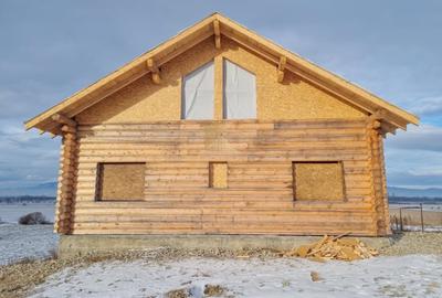 Cabana din bușteni la rosu pe teren 722 mp, Bod COMISION 0 - 2