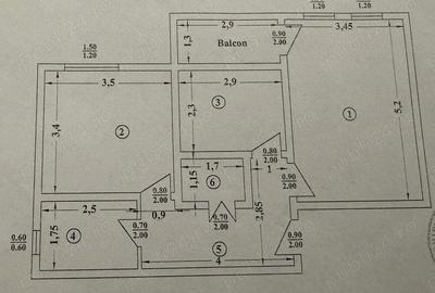 Vand apartament 2 camere Bal? - 1