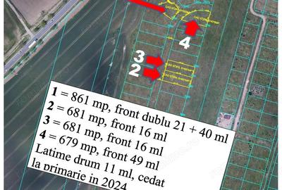 Teren de 679 mp, în Gepiu