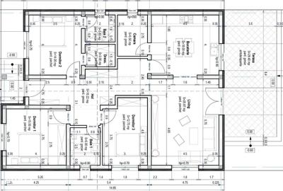 Casă cu 4 camere decomandat în Central - 5