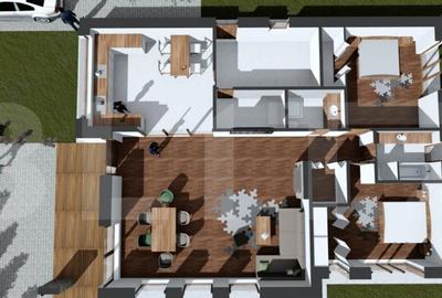 Casa individuala cu design modern JUCU KM 17, 125mp utili, 5 - 16