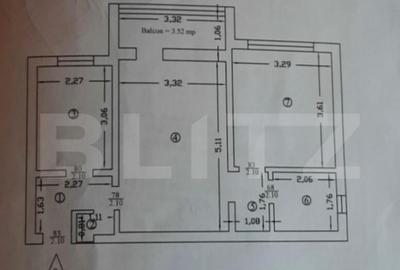 Apartament 2 camere, 49 mp - Tatarasi - 1
