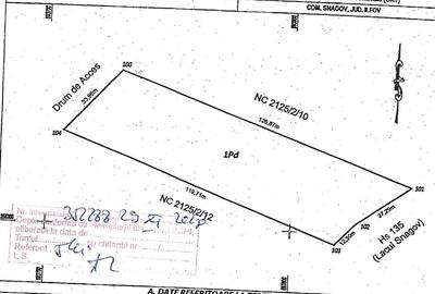 Teren de Vis pe malul lacului Snagov / 4000 mp in inima Naturii /40 m deschidere - 12