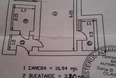 ORAS ISACCEA - GARSONIERA CONFORT 1, SUPRAFATA 28,87 MP, ET - 2