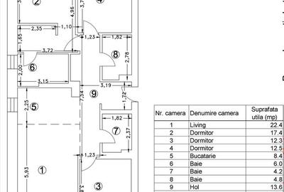 Apartament cu 4 camere decomandat în Aviației - 11