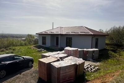 TAUTII DE SUS, casa pe 1 nivel 150mp -semifinisata, 5ari teren ! - 10