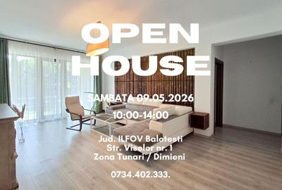 Casă individuală cu 4 camere cu Canalizare în Balotești