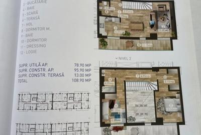 Penthouse cu 3 camere decomandat, mobilat în Floreasca - 25