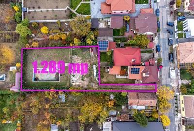 Teren 1.285 mp în Pârneava - lângă Facultatea de Medicină Teren 1.285 mp în Pârneava - lângă Facultatea de Medicină - 1
