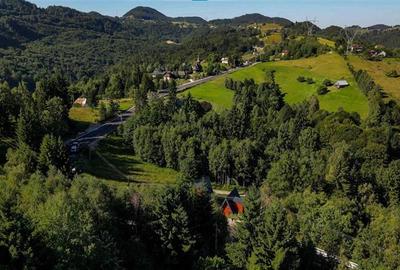 Ansamblu de 3 case, tip A frame, Moieciu de Jos, constructie 2025 - 25