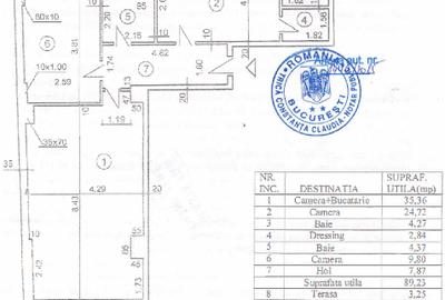 Apartament 3 camere, nemobilat, de închiriat în zona Floreasca/Dorobanti - 9