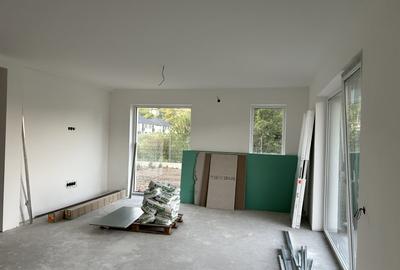 Duplex semifinisat Chinteni 120mp utili in ansamblu privat de case - 4