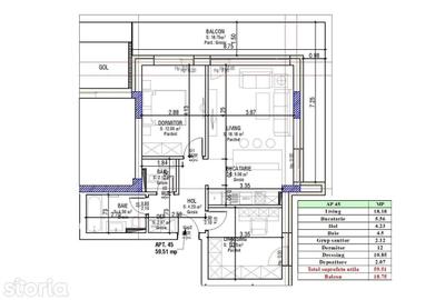 Apartament cu 3 camere în Bartolomeu - 7