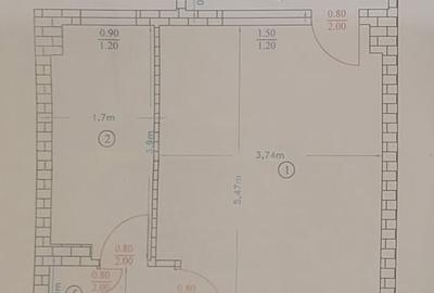 Garsonieră decomandată în Văcăresti - 1