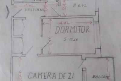 Apartament de vânzare 2 camere Dristor