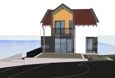 Casa individuala, 200 mp, 300mp teren, 5 dormitoare, constructie 2024, zona Vivo - 1