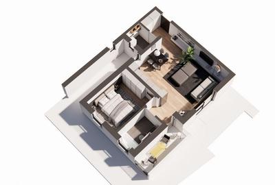 De vanzare aparatment 2 camere , Dumbravita cu finisaje PREMIUM - 7