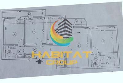 Apartament cu 4 camere semidecomandat, mobilat în Olteniței - 5