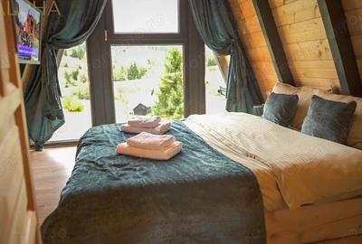 Cabana A Frame 115mp utili, Teren 3450mp, Coada Lacului Colibita - 14