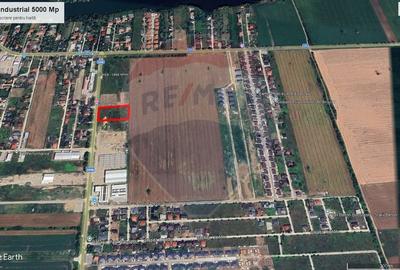 Teren 5.000mp Balotesti cu autorizatie hala - 5