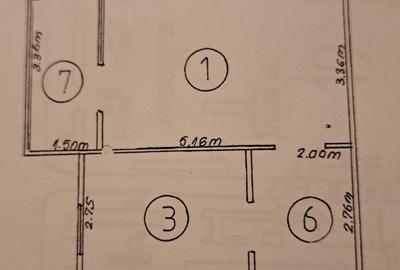 PF fara comision, Apartament 2 Camere. 55mp, Micro 19 , Otelarilor. Etaj 3 - 2