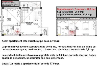 Apartament cu 3 camere în Central - 11
